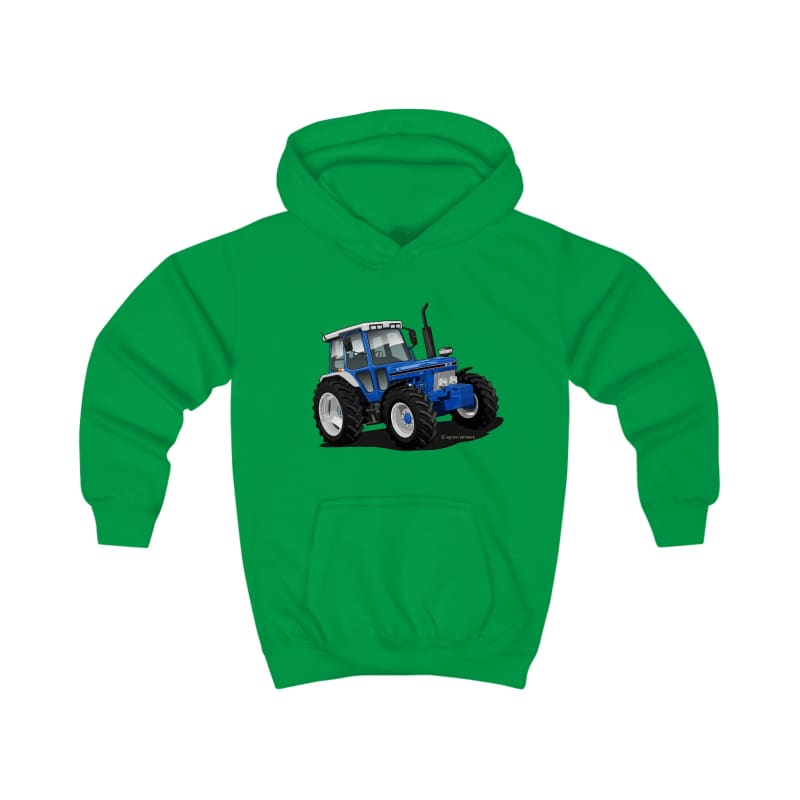 Ford 7810 Tractor - Kids DigiArt Hoodie