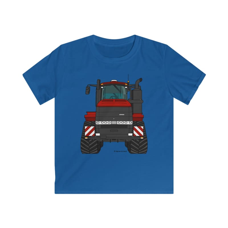 Case IH Quadtrac Tractor - Kids Cartoon T-Shirt