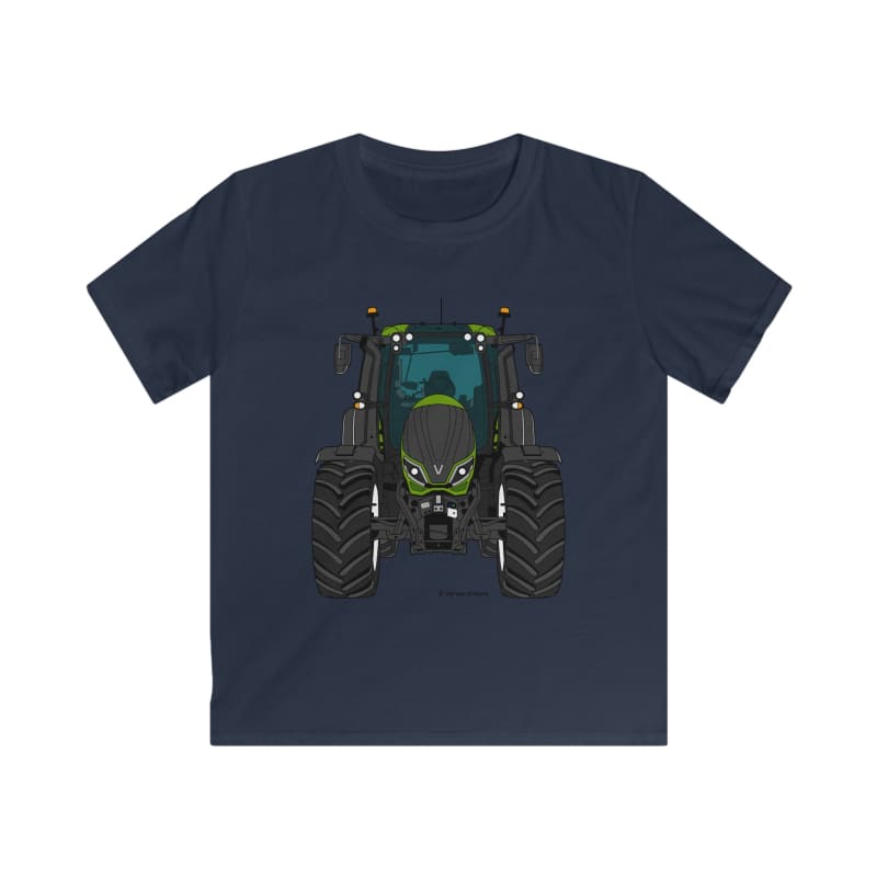 Valtra T Green Tractor - Kids Cartoon T-Shirt
