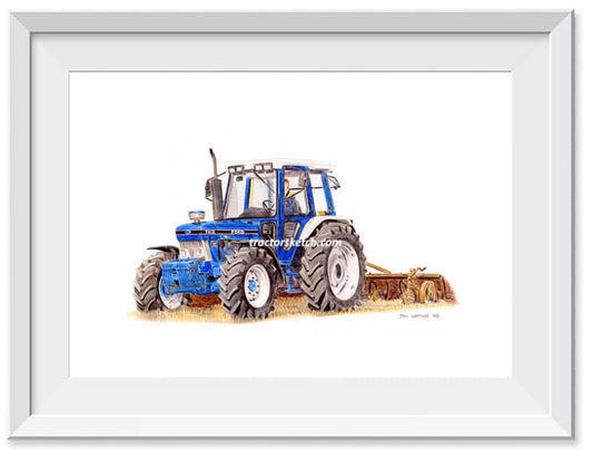 Ford 7810 & Plough