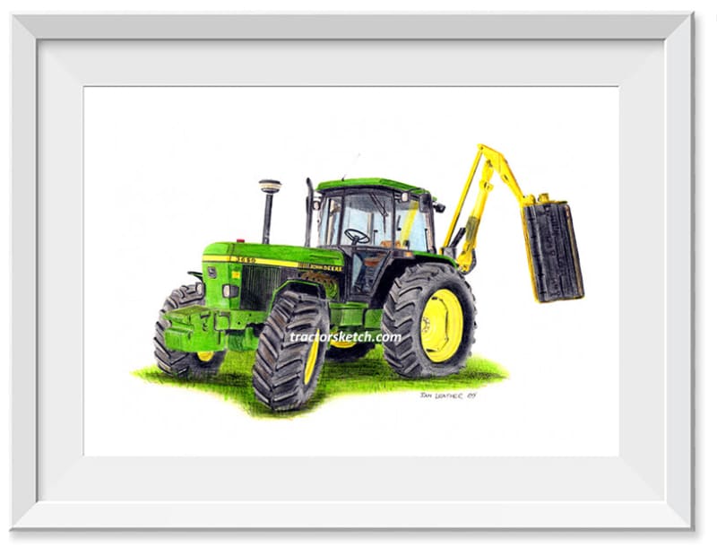 john deere tractors drawings