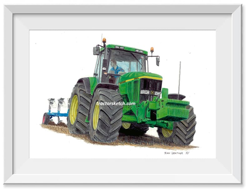 john deere tractors drawings