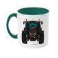 Orange Tractor #1 11oz Coloured Mug