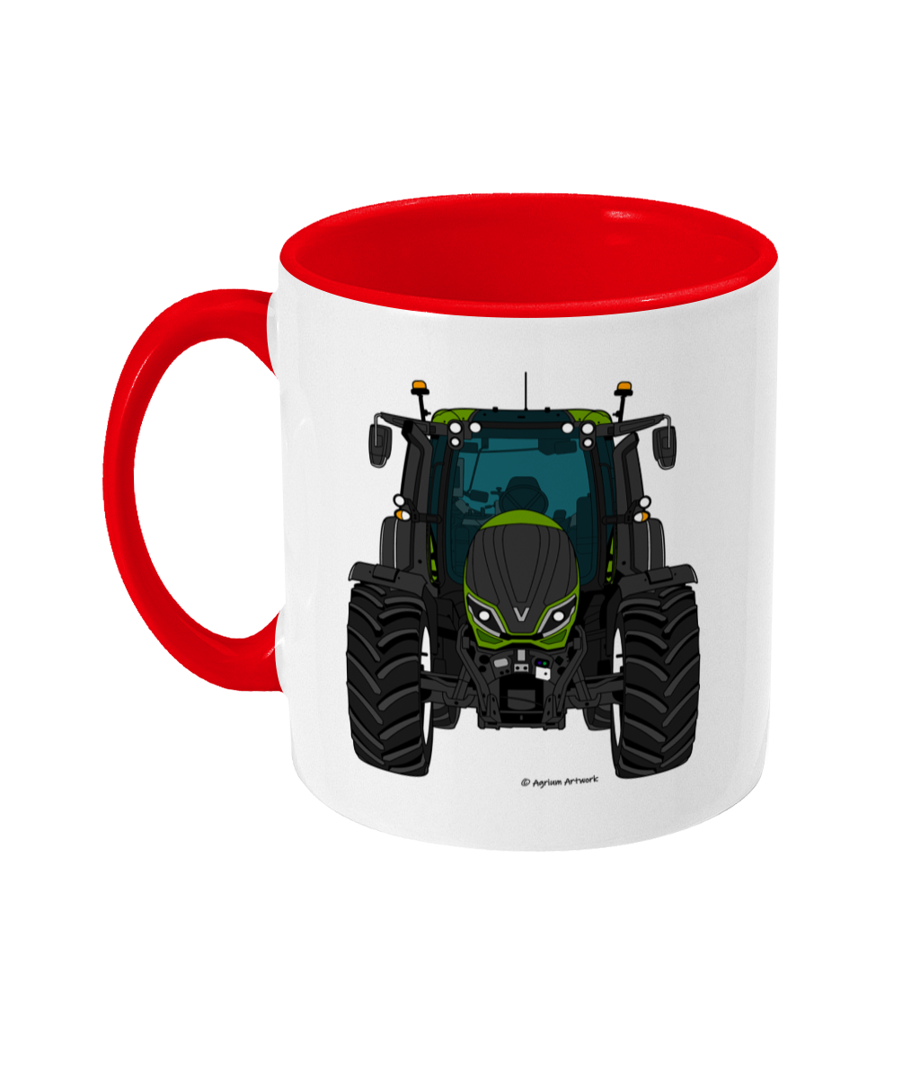 Green Tractor #4 11oz Coloured Mug