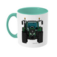 Olive Green Tractor #1 11oz Coloured Mug