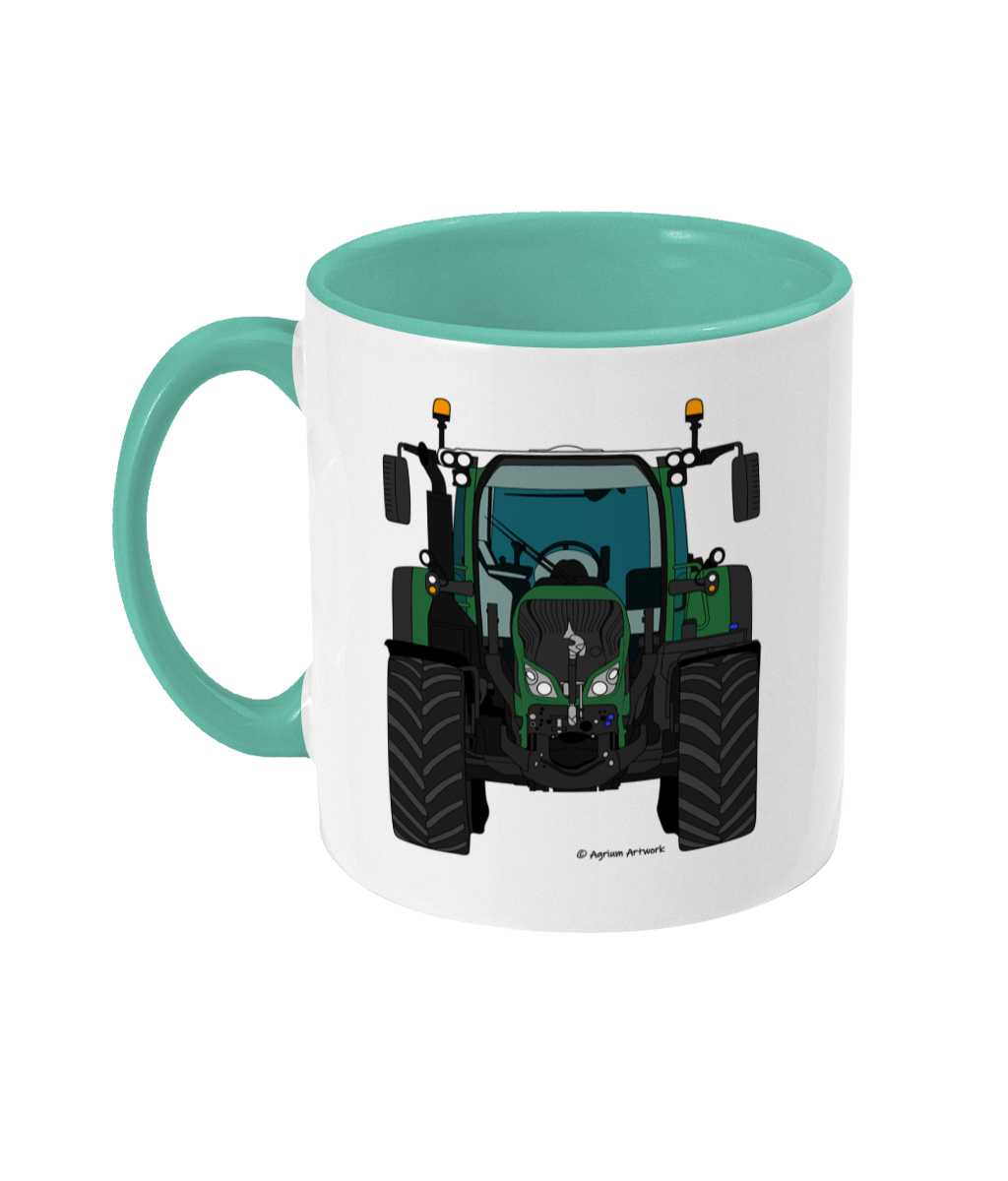 Olive Green Tractor #1 11oz Coloured Mug