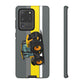 Yellow Fastrak 4000 Series Tough Phone Case - Grey