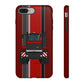 Dark Red Tractor #2 Tough Phone Case