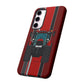 Dark Red Tractor #1 Tough Phone Case