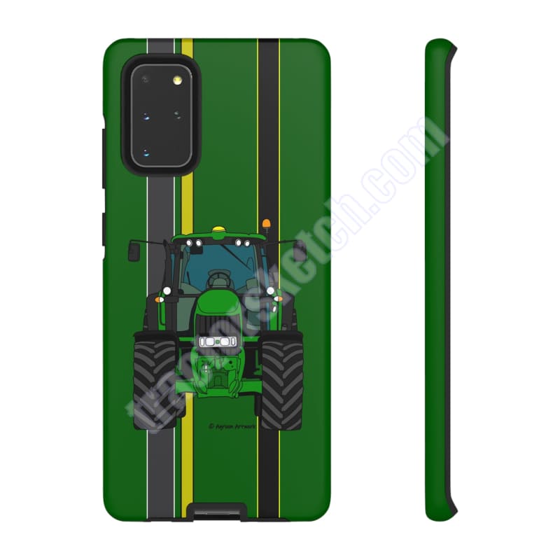 Green Tractor #2 Tough Phone Case
