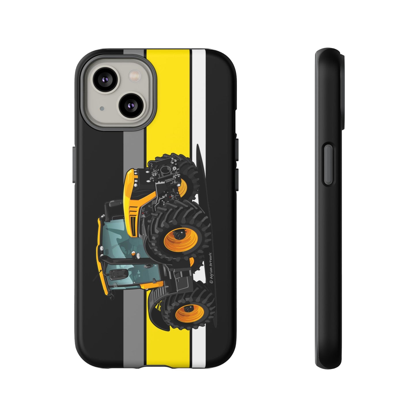 Yellow Fastrak 4000 Series Tough Phone Case - Black