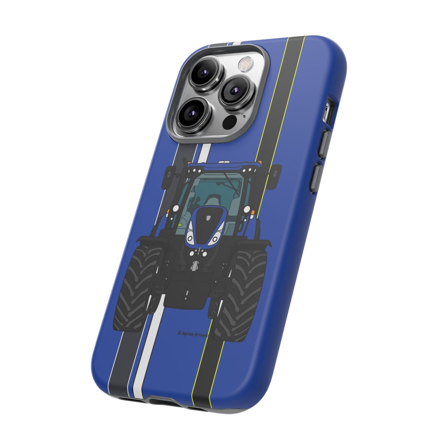 Blue Tractor #4 Tough Phone Case