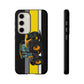 Yellow Fastrak 4000 Series Tough Phone Case - Black