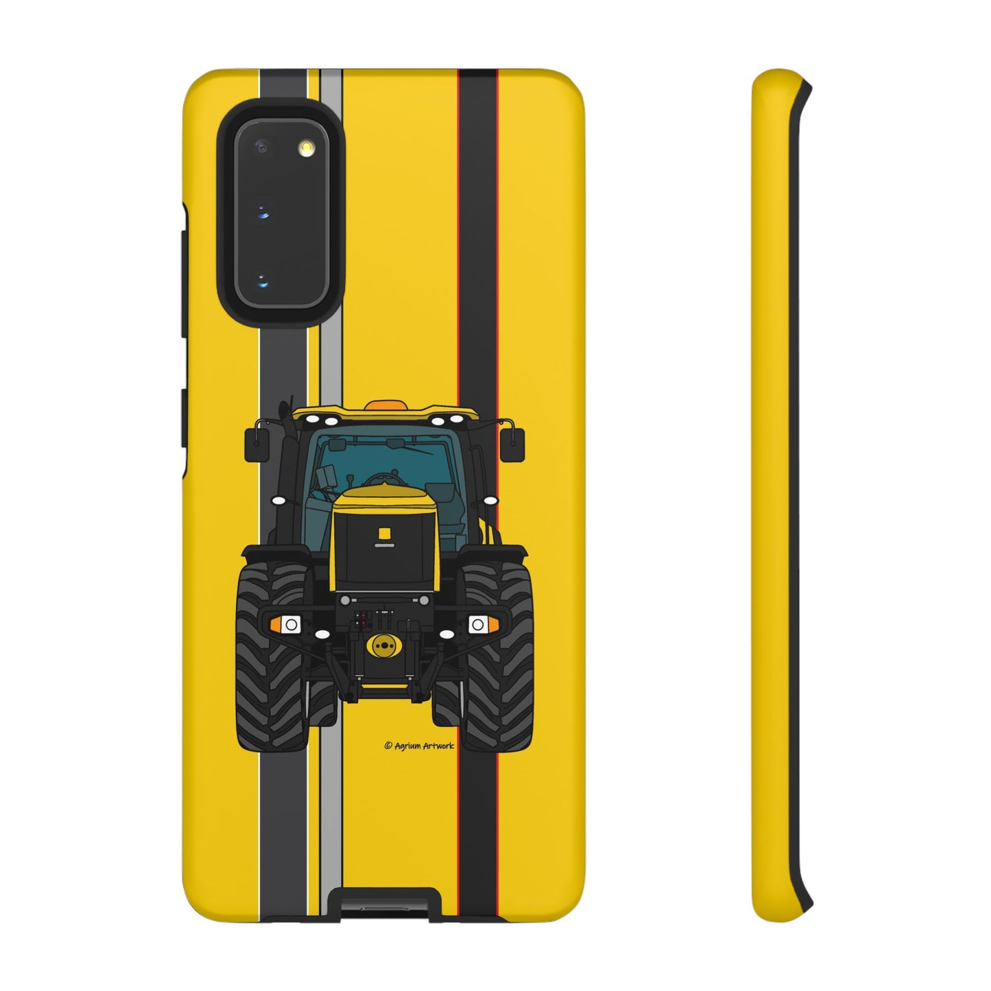 Yellow Fast Tractor #2 Tough Phone Case