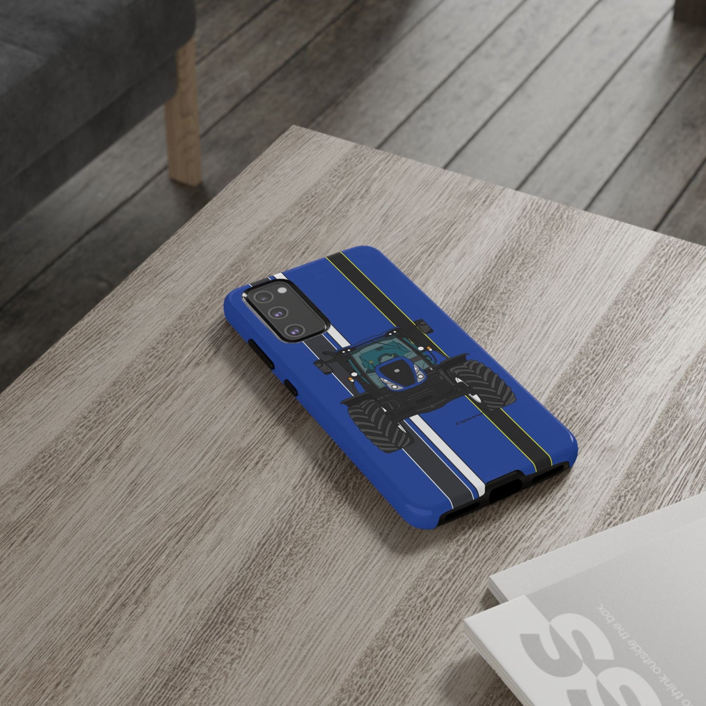 Blue Tractor #1 Tough Phone Case