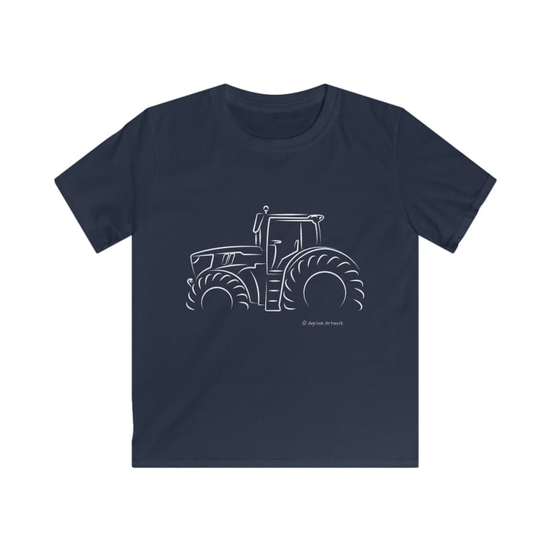 John Deere 6R Tractor Highlights - Kids T-Shirt