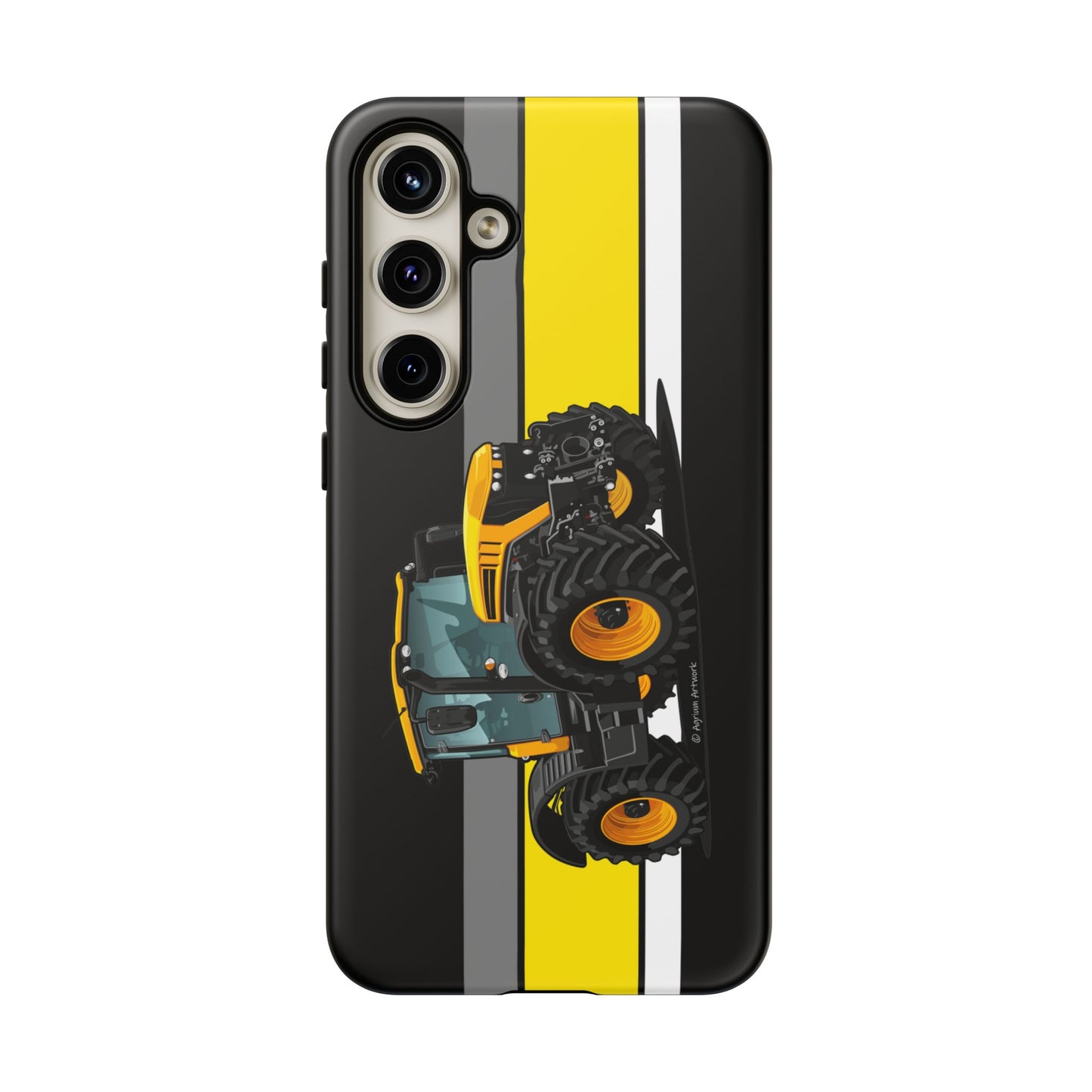 Yellow Fastrak 4000 Series Tough Phone Case - Black