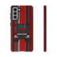 Dark Red Tractor #2 Tough Phone Case