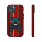 Dark Red Tractor #1 Tough Phone Case