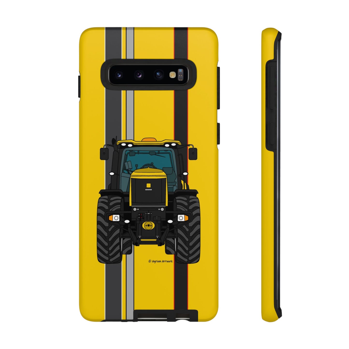 Yellow Fast Tractor #2 Tough Phone Case