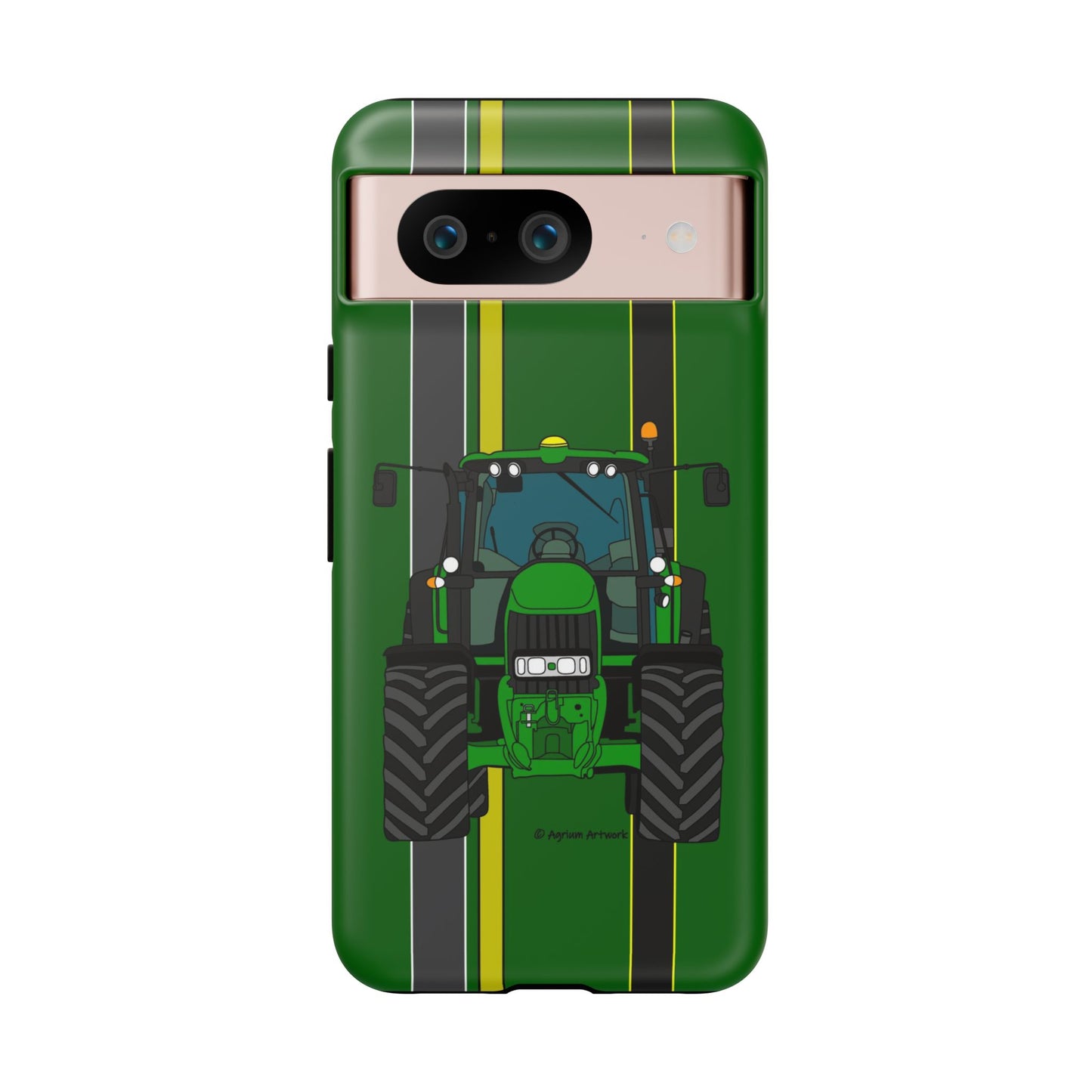 Green Tractor #2 Tough Phone Case