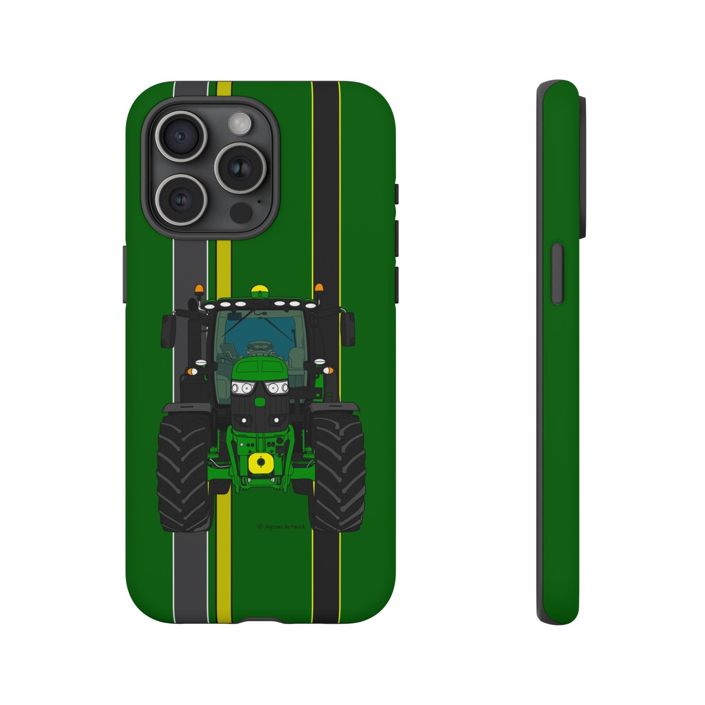 Green Tractor #1 Tough Phone Case