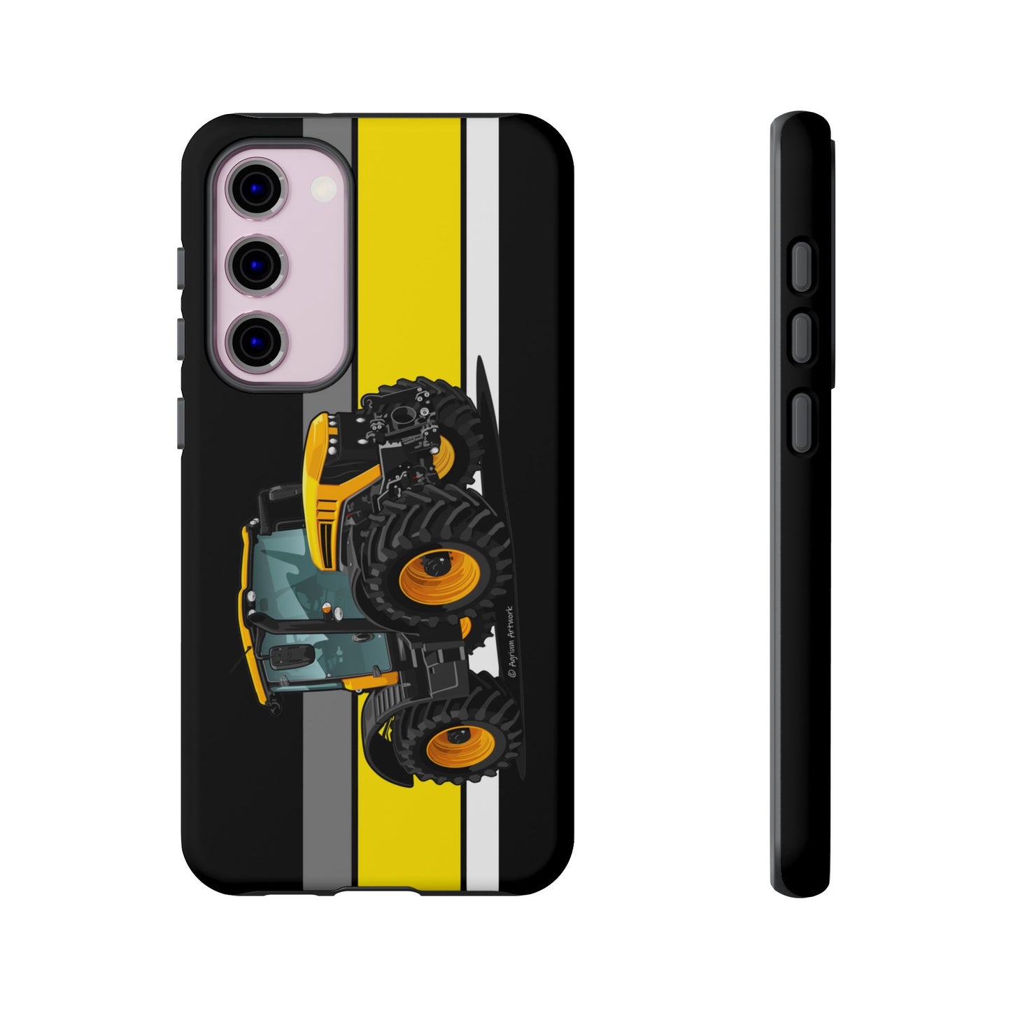 Yellow Fastrak 4000 Series Tough Phone Case - Black