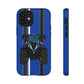 Blue Tractor #4 Tough Phone Case