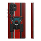 Dark Red Tractor #1 Tough Phone Case