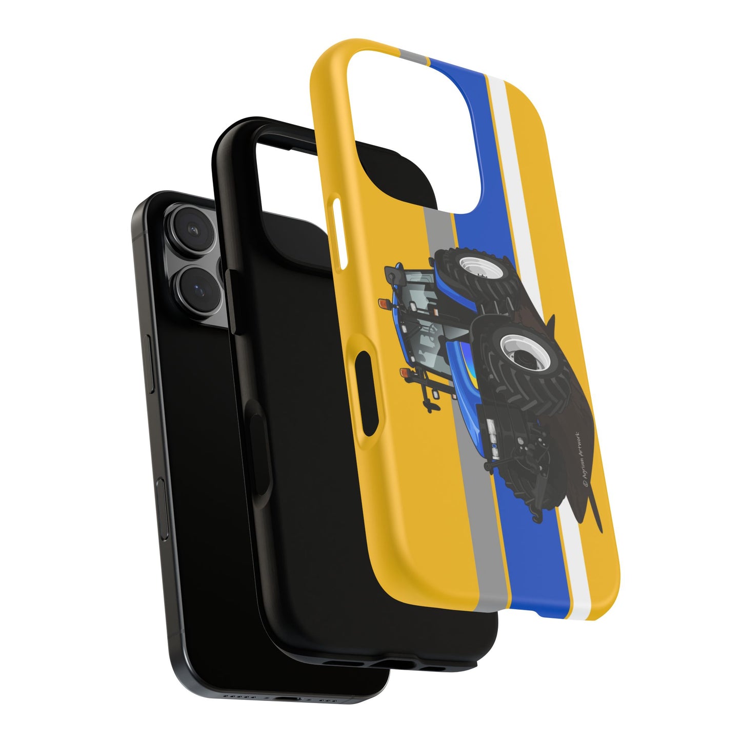 New Holland TM155 Tough Phone Case - Yellow