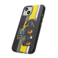 Yellow Fastrak 4000 Series Tough Phone Case - Black