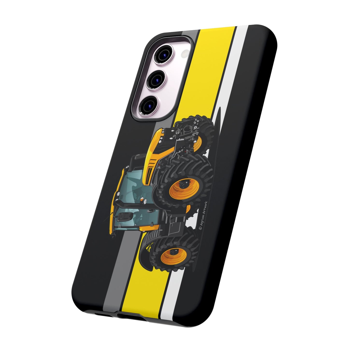 Yellow Fastrak 4000 Series Tough Phone Case - Black