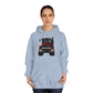 Case IH Quadtrac Tractor - Adult Cartoon Hoodie