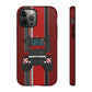 Dark Red Tractor #2 Tough Phone Case