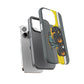 Yellow Fastrak 4000 Series Tough Phone Case - Grey