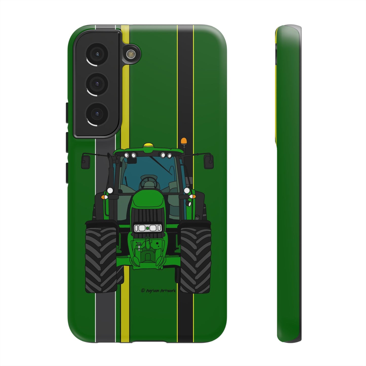 Green Tractor #2 Tough Phone Case