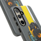 Yellow Fastrak 4000 Series Tough Phone Case - Grey