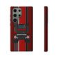 Dark Red Tractor #2 Tough Phone Case