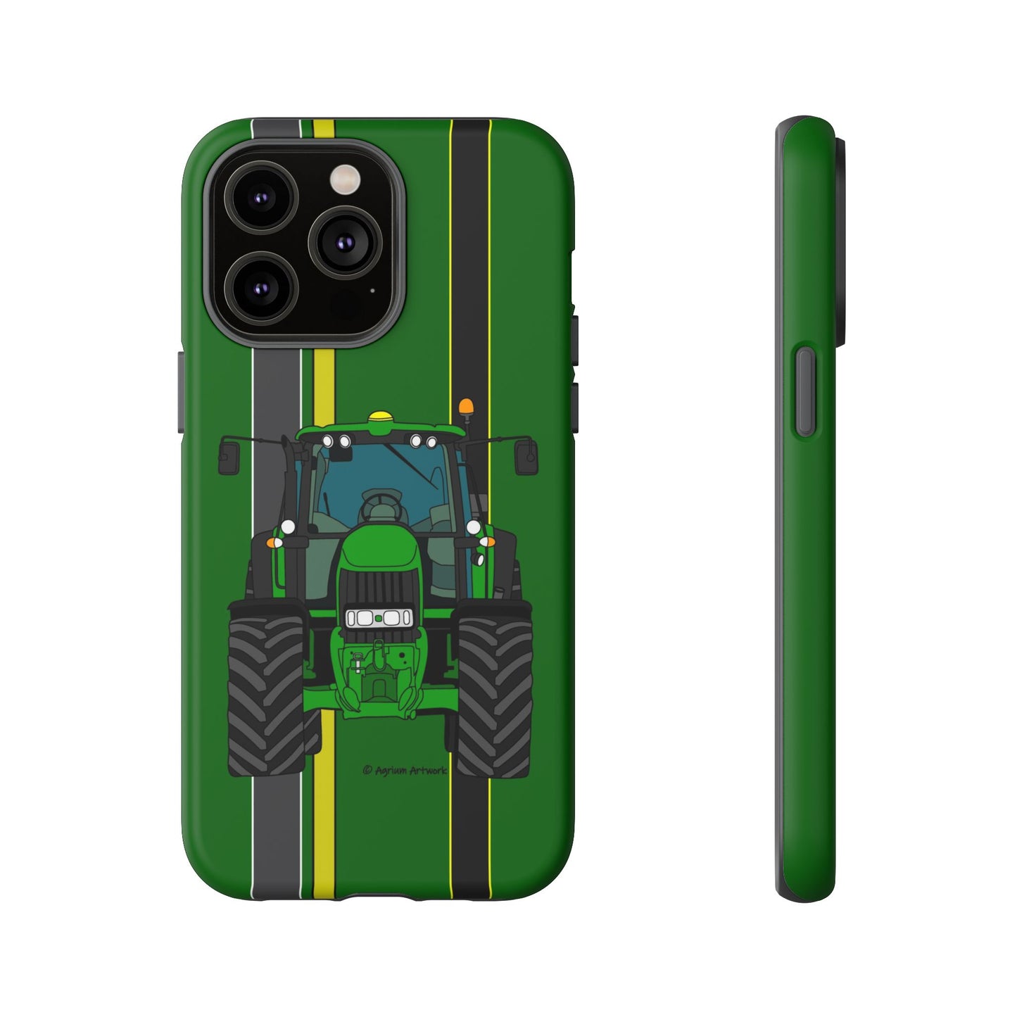 Green Tractor #2 Tough Phone Case