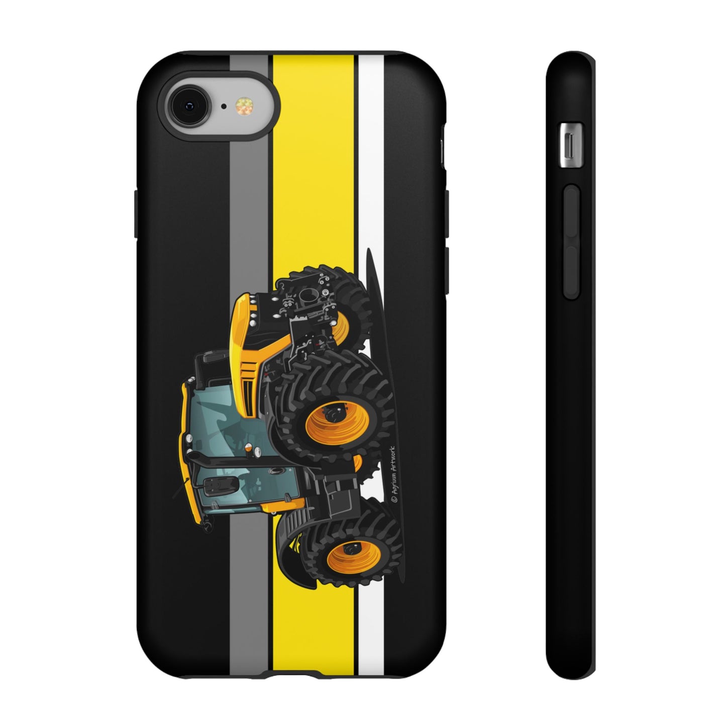 Yellow Fastrak 4000 Series Tough Phone Case - Black