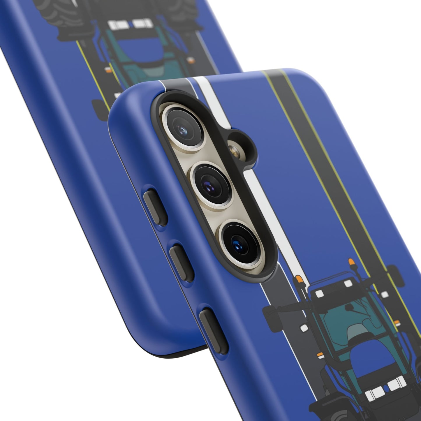 Blue Tractor #2 Tough Phone Case