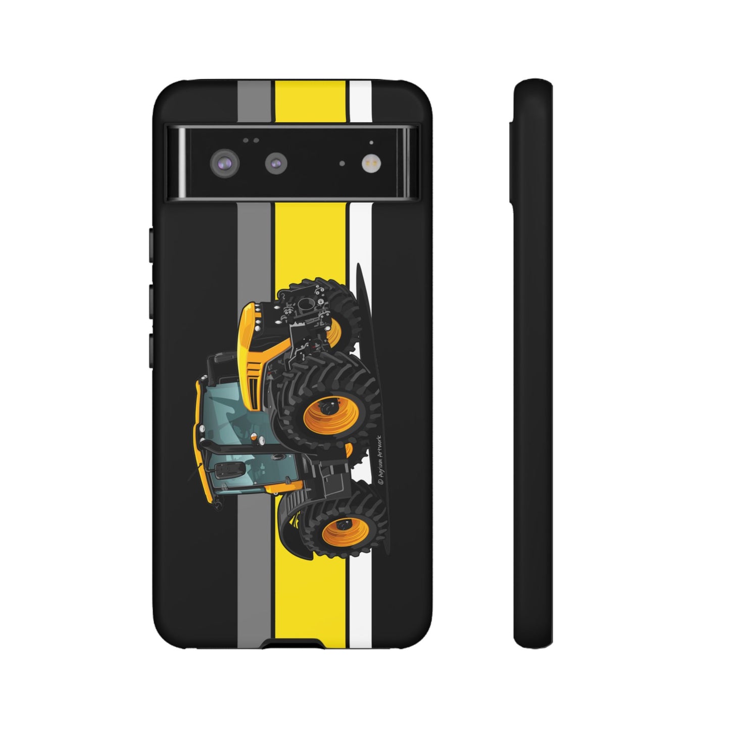 Yellow Fastrak 4000 Series Tough Phone Case - Black