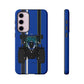 Blue Tractor #4 Tough Phone Case