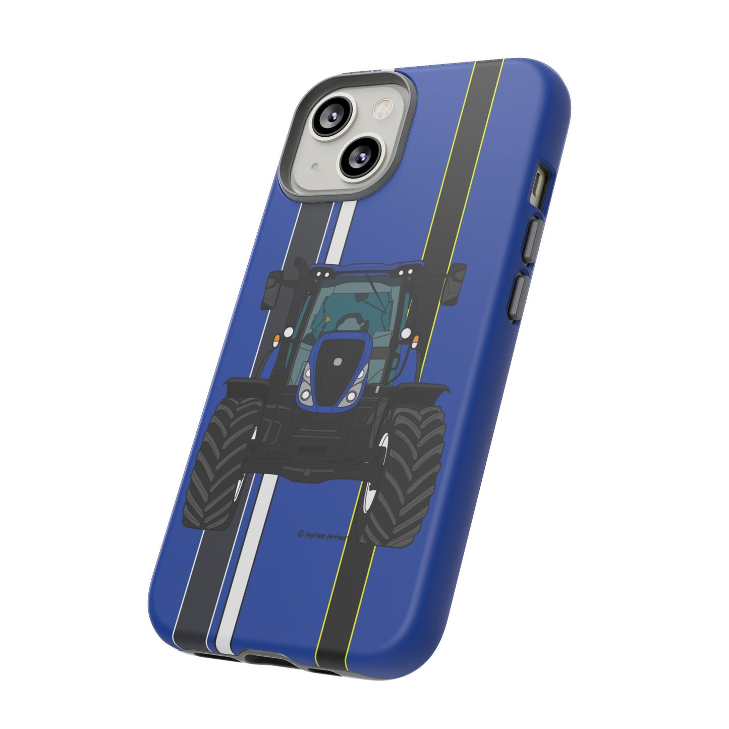 Blue Tractor #1 Tough Phone Case