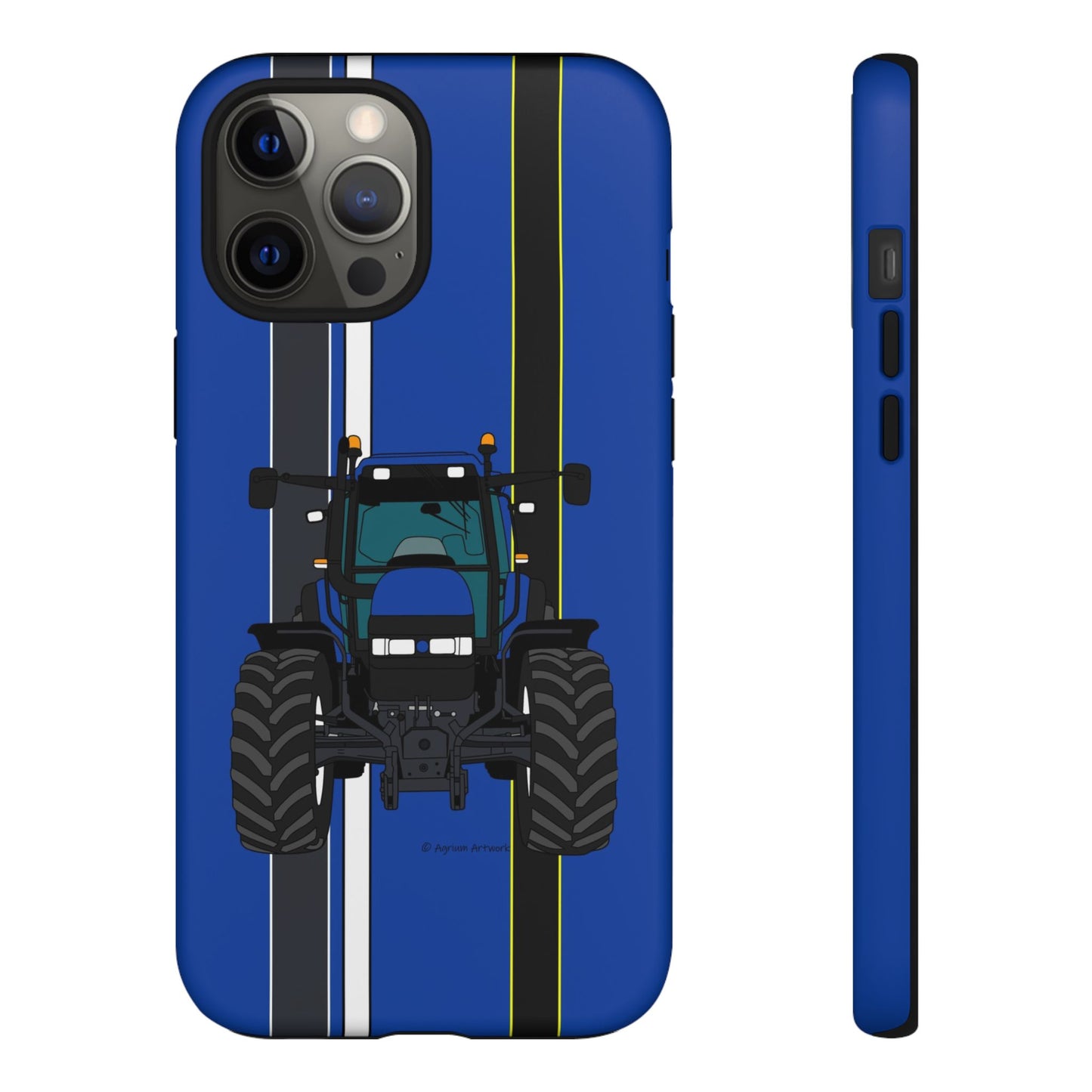 Blue Tractor #2 Tough Phone Case