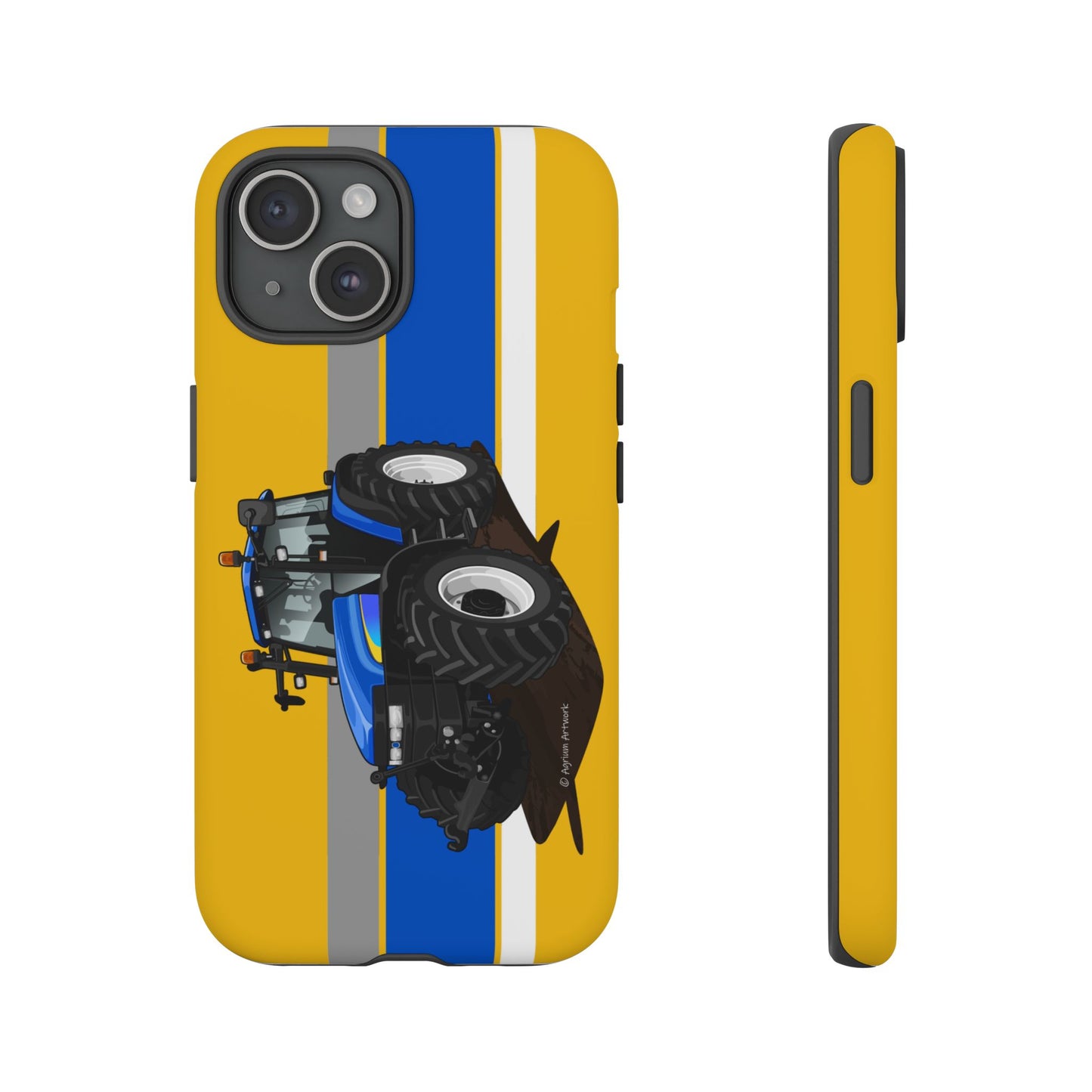 New Holland TM155 Tough Phone Case - Yellow