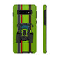 Lime Green Tractor #1 Tough Phone Case