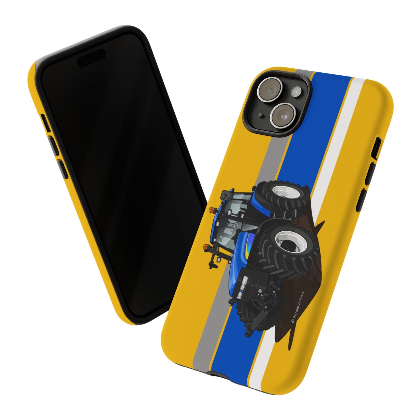 New Holland TM155 Tough Phone Case - Yellow