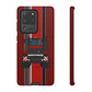 Dark Red Tractor #2 Tough Phone Case