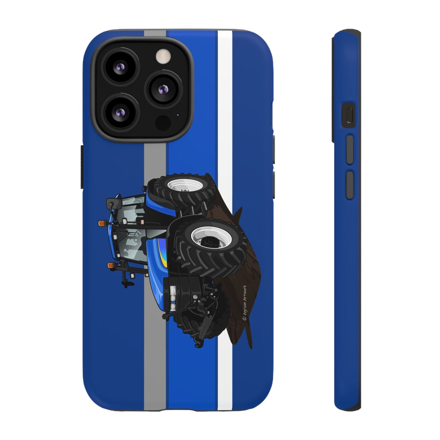 New Holland TM155 Tough Phone Case - Blue